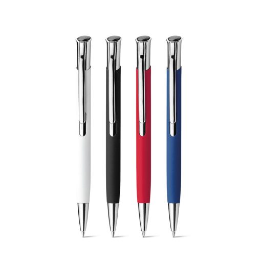 Stylo publicitaire OLAF SOFT en aluminium personnalisé