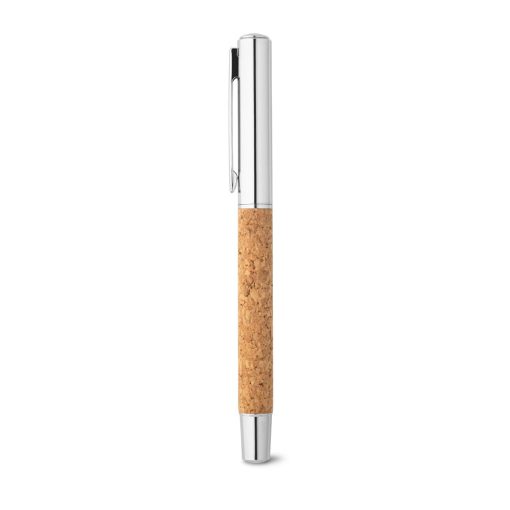 Stylo Roller ANDREW Personnalisé en Acier et Liège