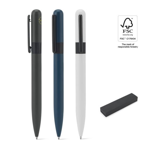 Stylo Métal Recyclé ELSIE ROUND Personnalisé | Goodies Éco