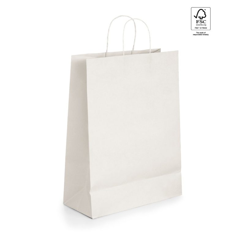 Sac en papier kraft personnalisé GRANT | Goodies Éco-responsable