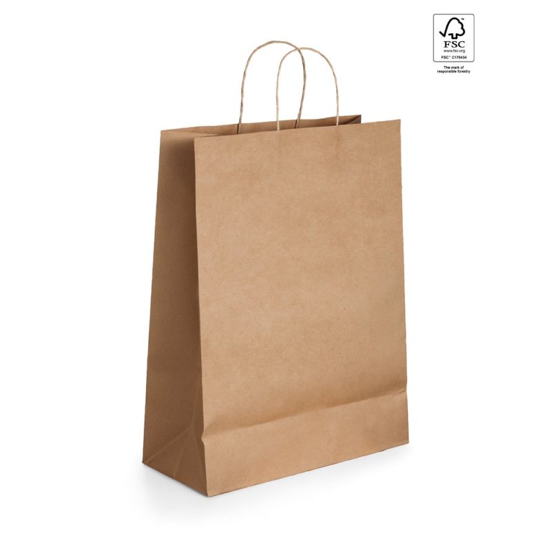 Sac en papier kraft personnalisé | Goodies écoresponsables