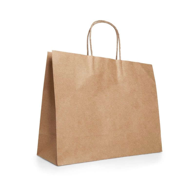 Sac en papier kraft KIRA personnalisé | Goodies éco-responsable
