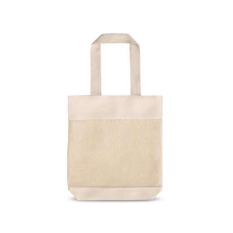 Sac en maille coton MUMBAI personnalisé | Goodies éco-responsable