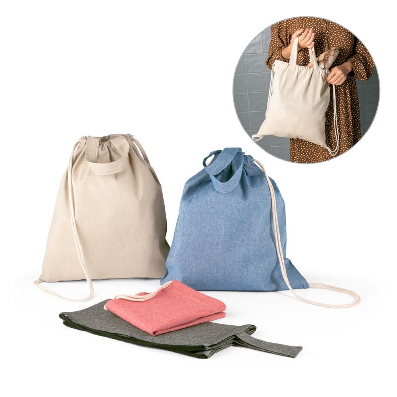 Sac à dos RISSANI en coton recyclé personnalisé