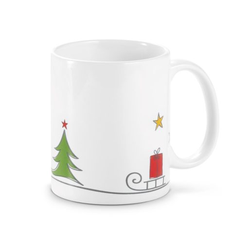 Tasse de Noël Ancelle Personnalisée | Goodies Entreprise