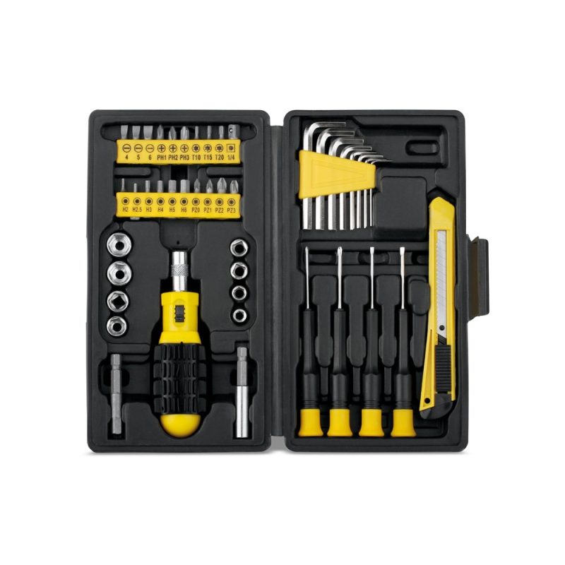 Set d'outils 45 pièces TUFF | Kit Bricolage Personnalisé