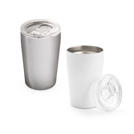 Gobelet Isotherme SLIDER Personnalisé | 380ml Inox