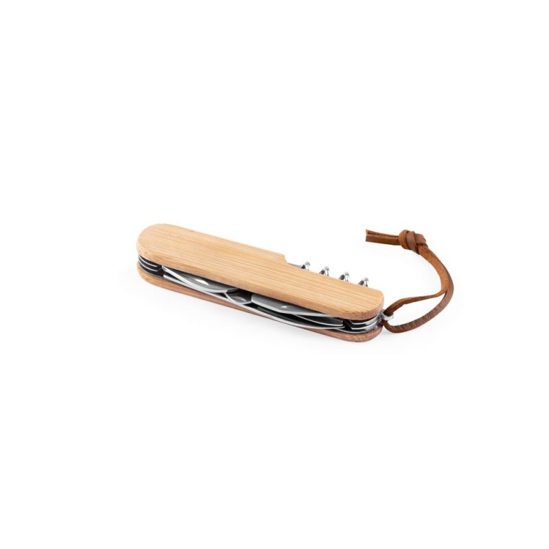 Couteau multifonction RYKER en bambou personnalisé