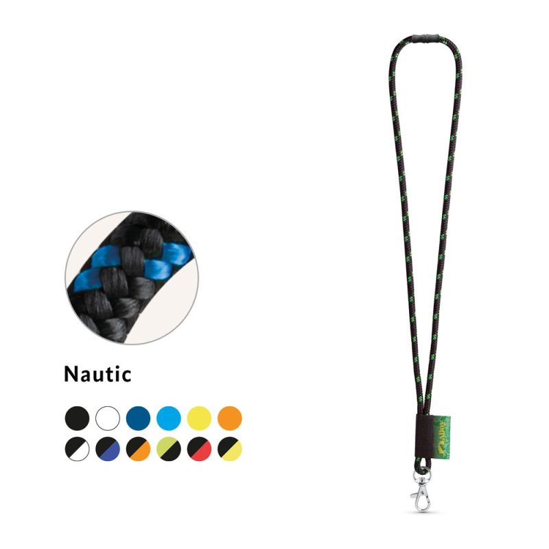 Lanyard Mansfield Personnalisé | Tour de cou publicitaire
