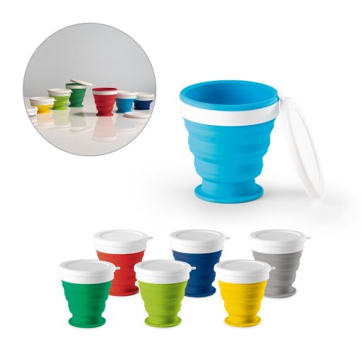 Verre de voyage pliable personnalisé | ASTRADA 250ml
