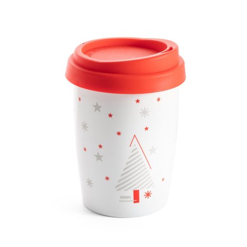 Mug de voyage en porcelaine personnalisé - Modèle HAZARD