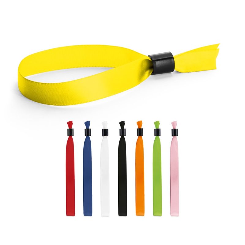 Bracelet en satin personnalisé | Bracelet événementiel SECCUR