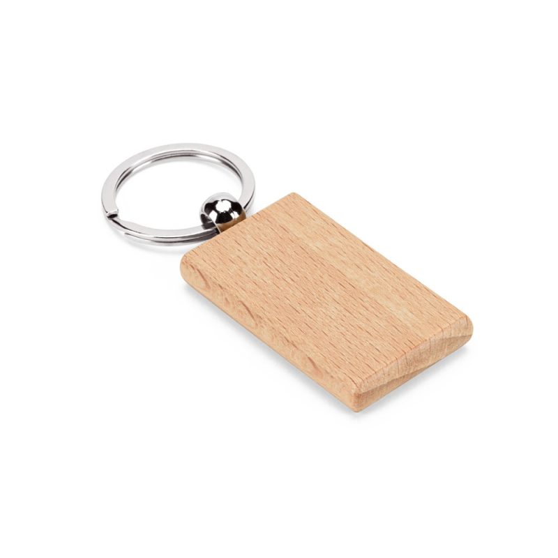 Porte-clés en bois personnalisé STEWIE | Objet publicitaire