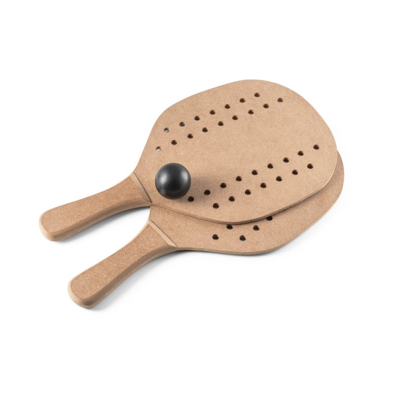 Raquettes de plage en bois personnalisées | Set TAPIA