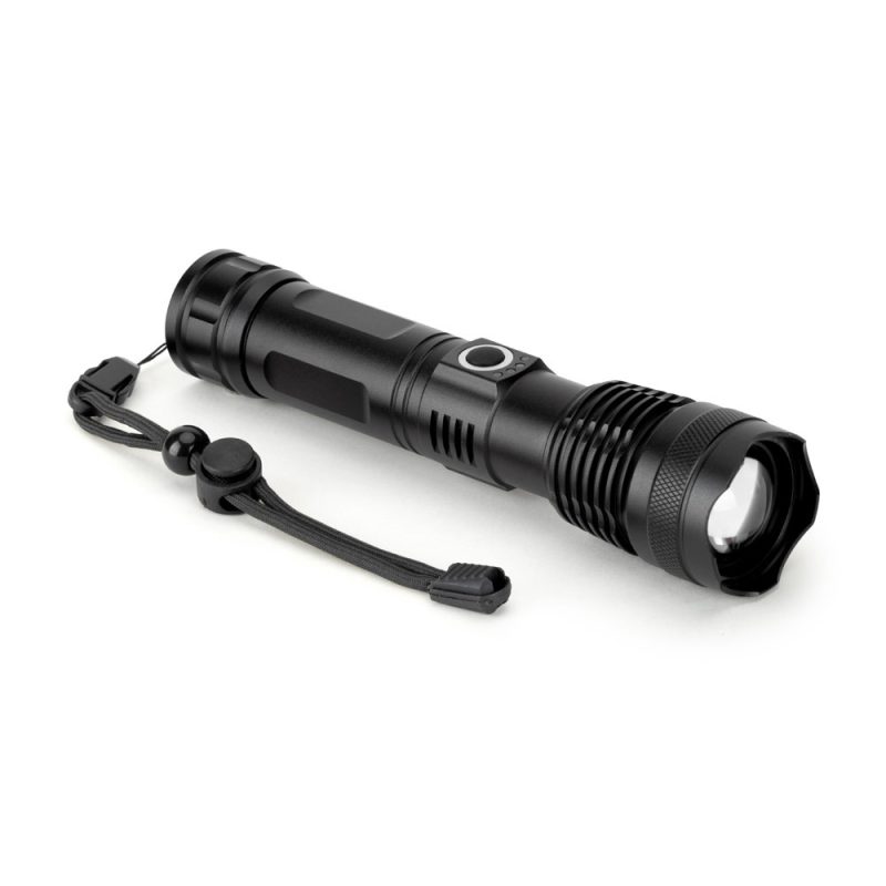 Lampe Torche Rechargeable YVIAN Personnalisée | 10W Aluminium
