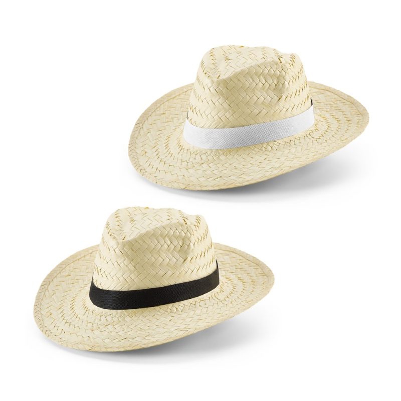 Chapeau de paille personnalisé EDWARD POLI | Goodies été