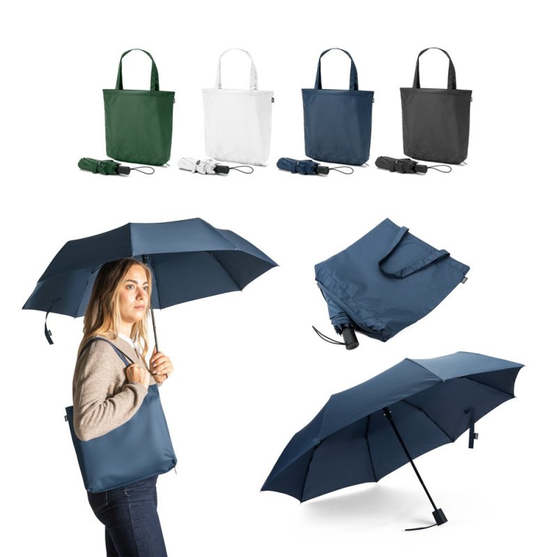 Parapluie 2 en 1 Personnalisé en Polyester Recyclé | SKYLAR