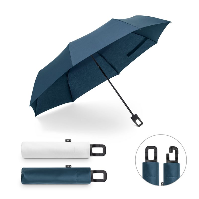 Parapluie Pliant rPET Personnalisé | Goodie Éco-responsable