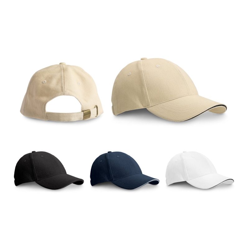 Casquette Sandwich Personnalisée 6 Panneaux | Coton Premium