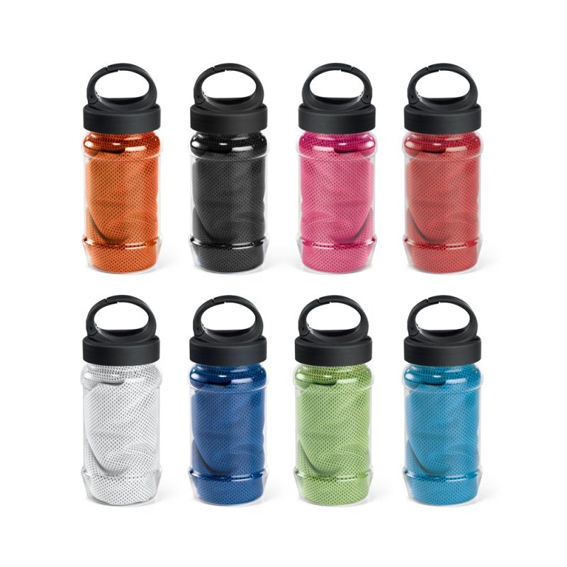 Set Sport Gourde et Serviette Rafraîchissante Personnalisé