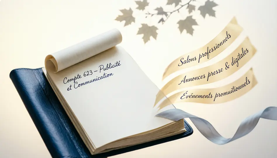 Compte 623, publicité et communication.