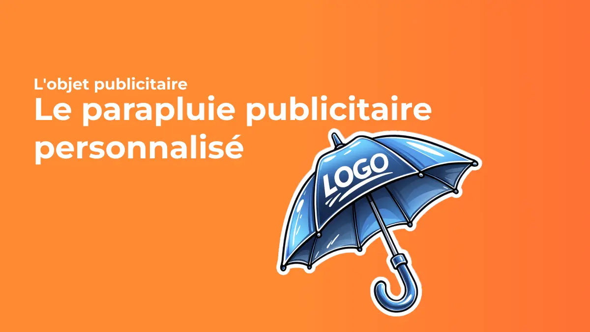 Le parapluie publicitaire personnalisé